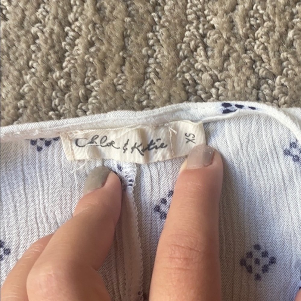 Crop Top with pattern - Picture 3 of 3